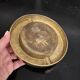 Vintage brass ashtray