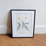 Daisies - Sunshine on grey sky