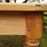 Antique farmhouse table, 3m20