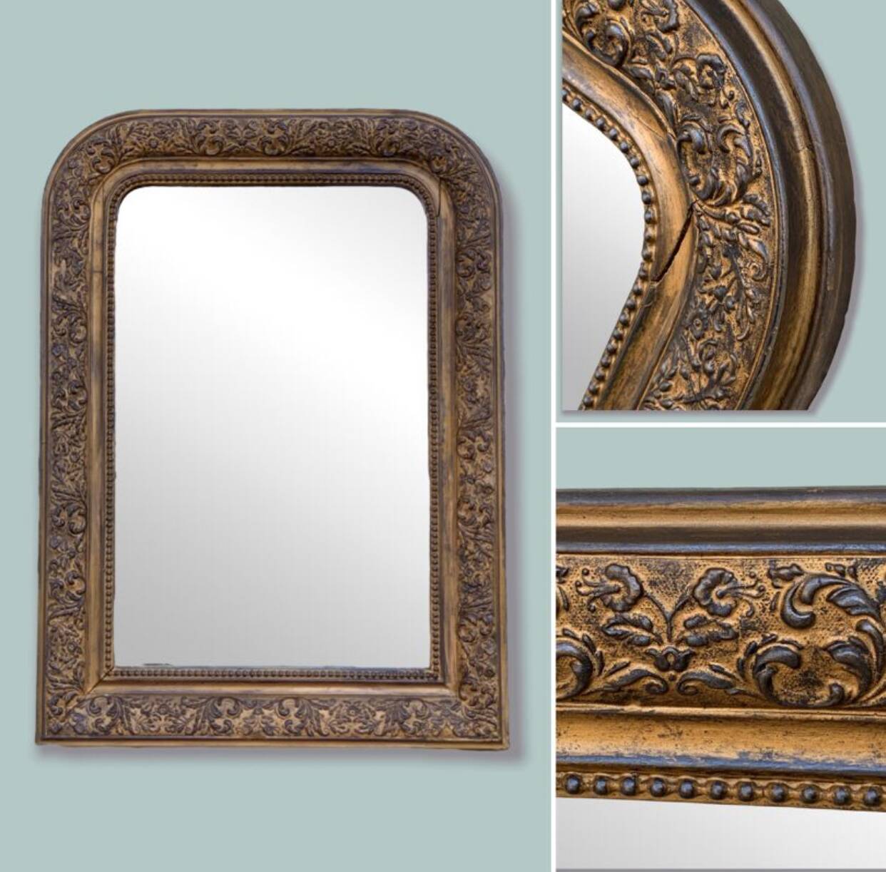 Antique Louis Philippe mirror 57x78
