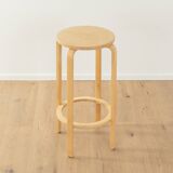 1970s bar stools, birch plywood