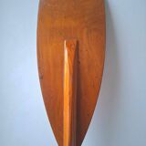 Large paddle, vintage wooden oar