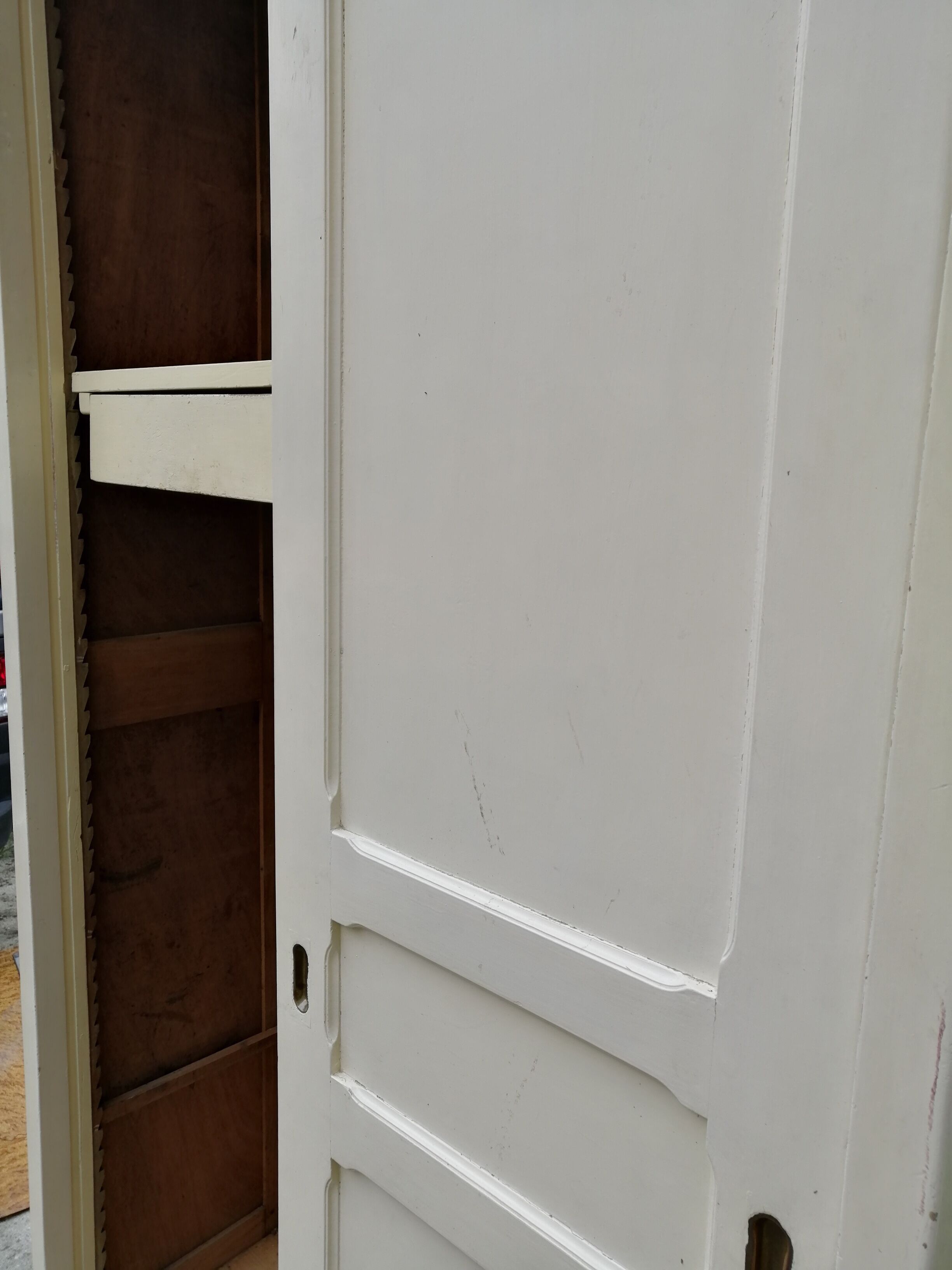 Large Parisian wardrobe sliding doors 50/60s