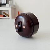 Vintage bakelite switch from the 50s