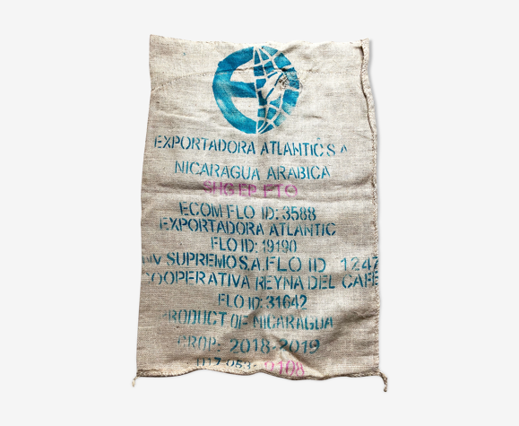 Sac en toile de jute café