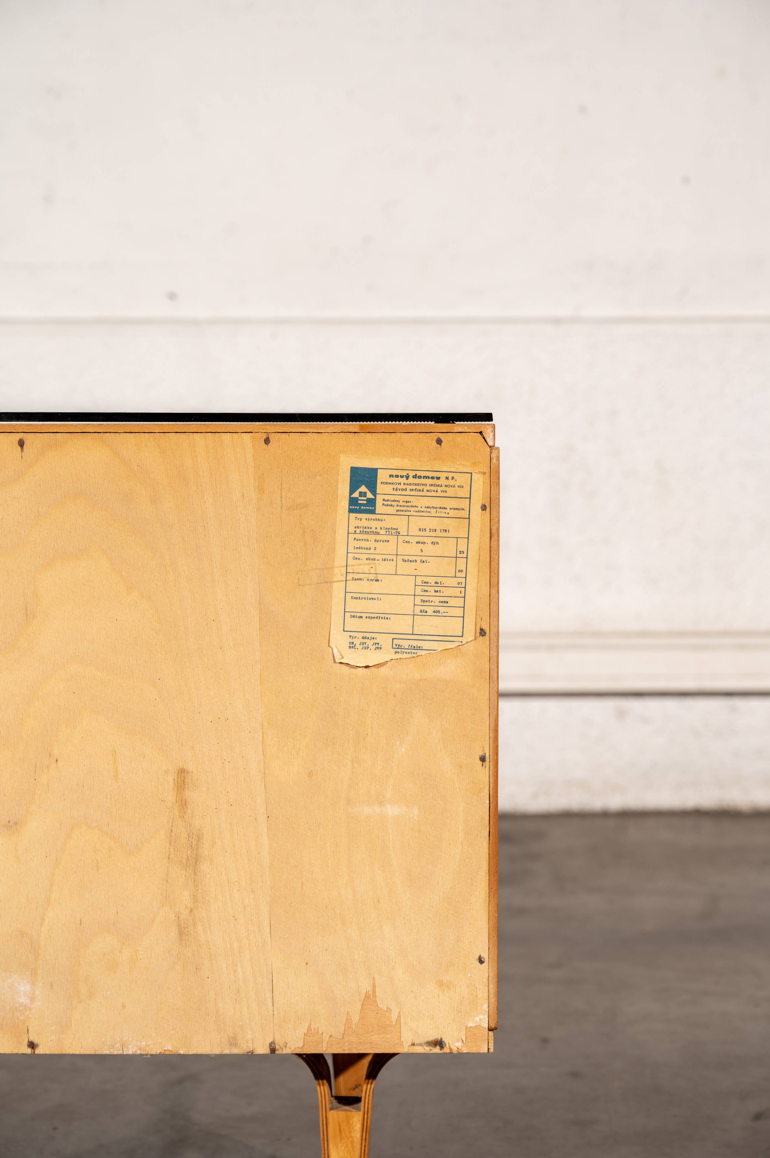 Pair of czech bedside tables