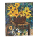 Basket of sunflowers, knife oil
