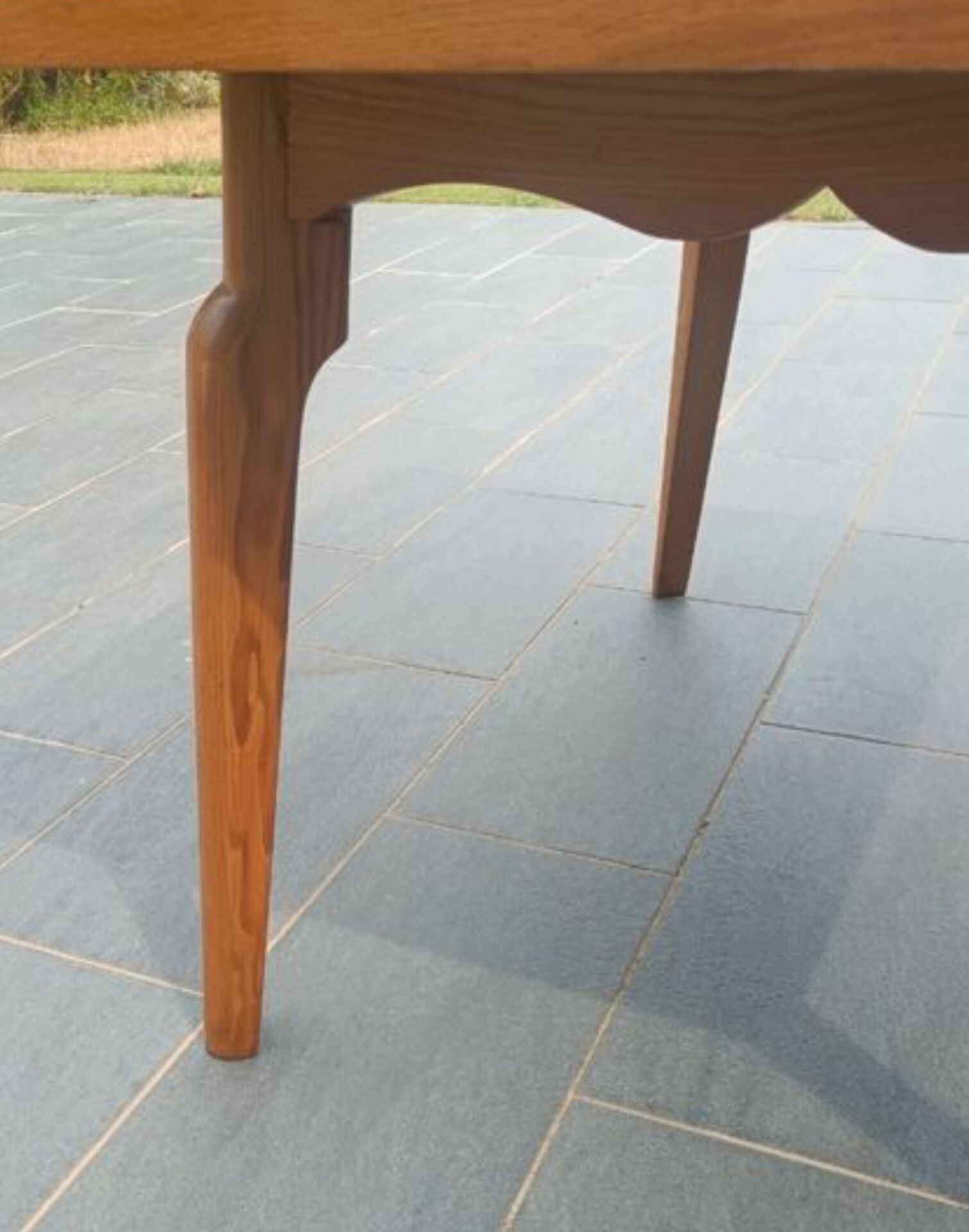 Scandinavian solid oak table