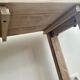 Workbench made of light wood