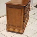 Commode 3 tiroirs en bois massif