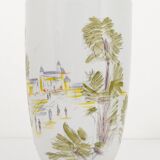 Large porcelain vase from the mid-century, hand-painted, Hutschenreuther, Selb, Germany, 1950s.