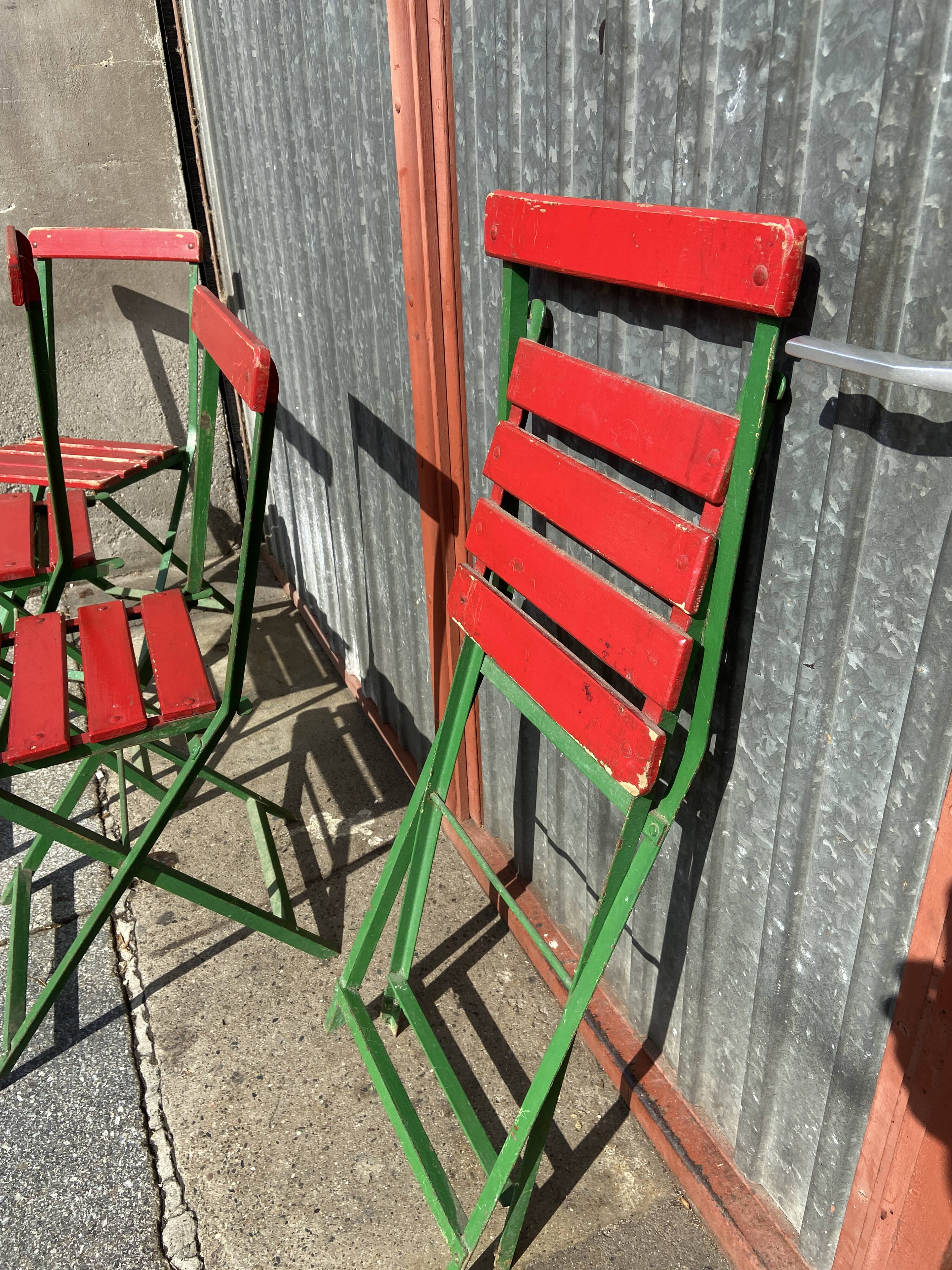 4 chairs folding brewery terrace beer Moritz Pfaffenhoffen