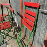 4 chairs folding brewery terrace beer Moritz Pfaffenhoffen