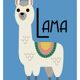 Poster kids Lama - A3