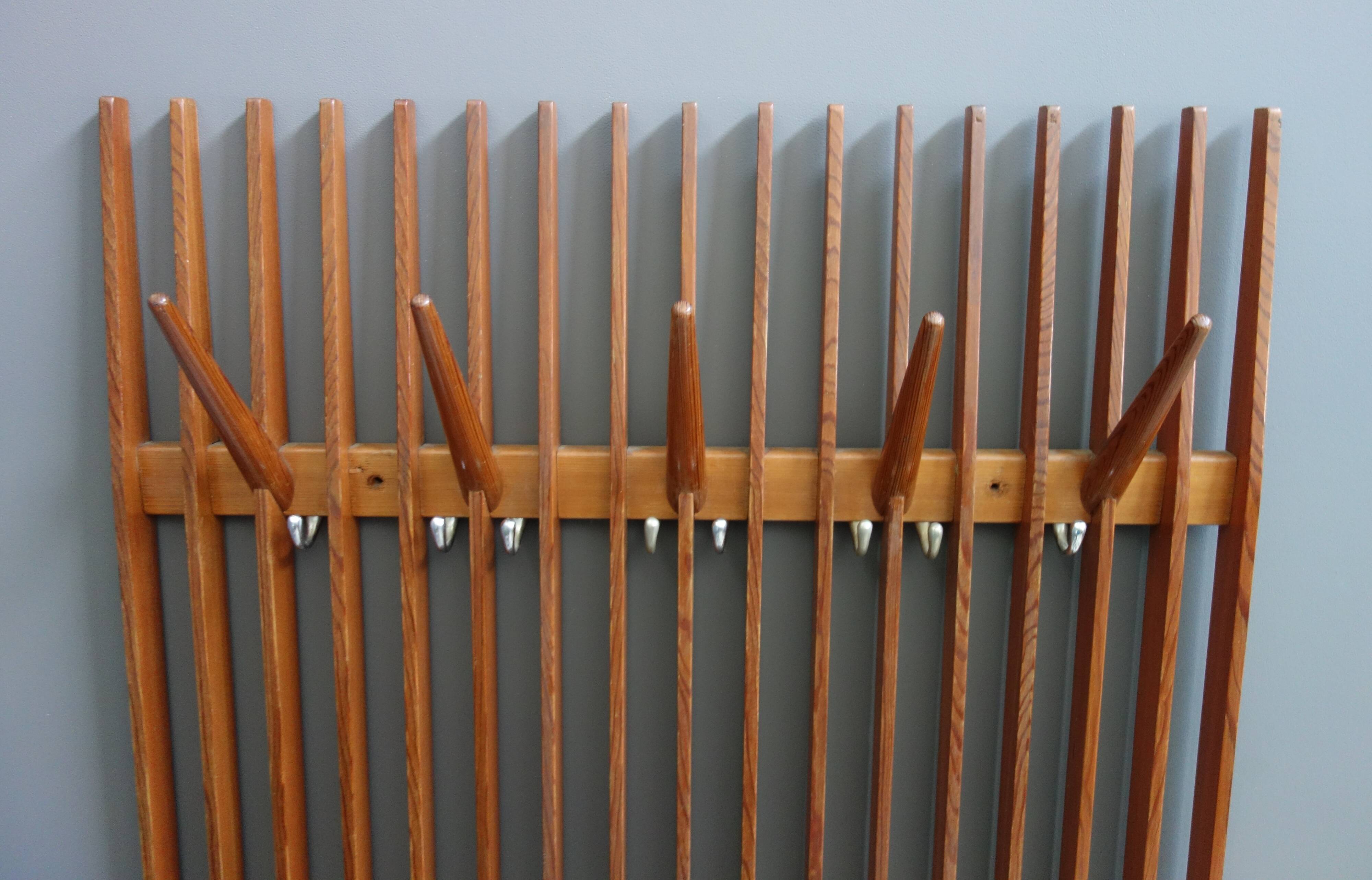 Teak coatrack 1960