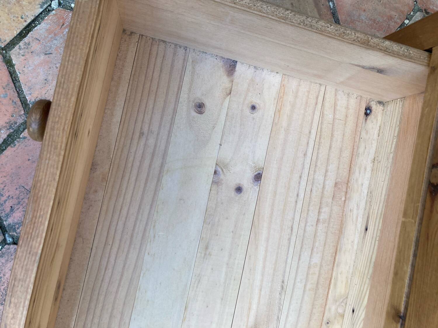 Antique pine chest of drawers
