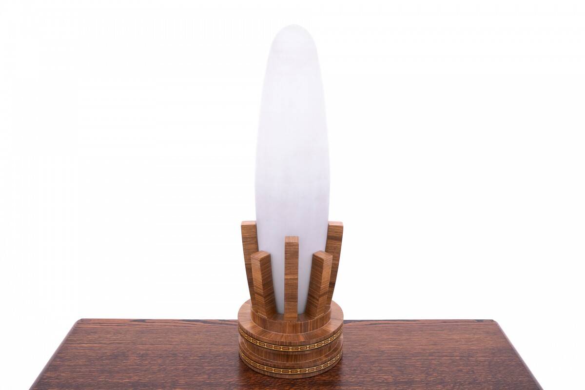 Art Deco table lamp, Poland, circa 1950.