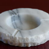 Ashtray vintage marble of Carrara