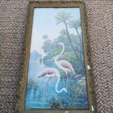 Tableau pastel ancien
