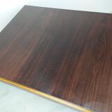 Rosewood art deco cradle table