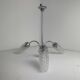Antique 3-bulb vintage chandelier 1960