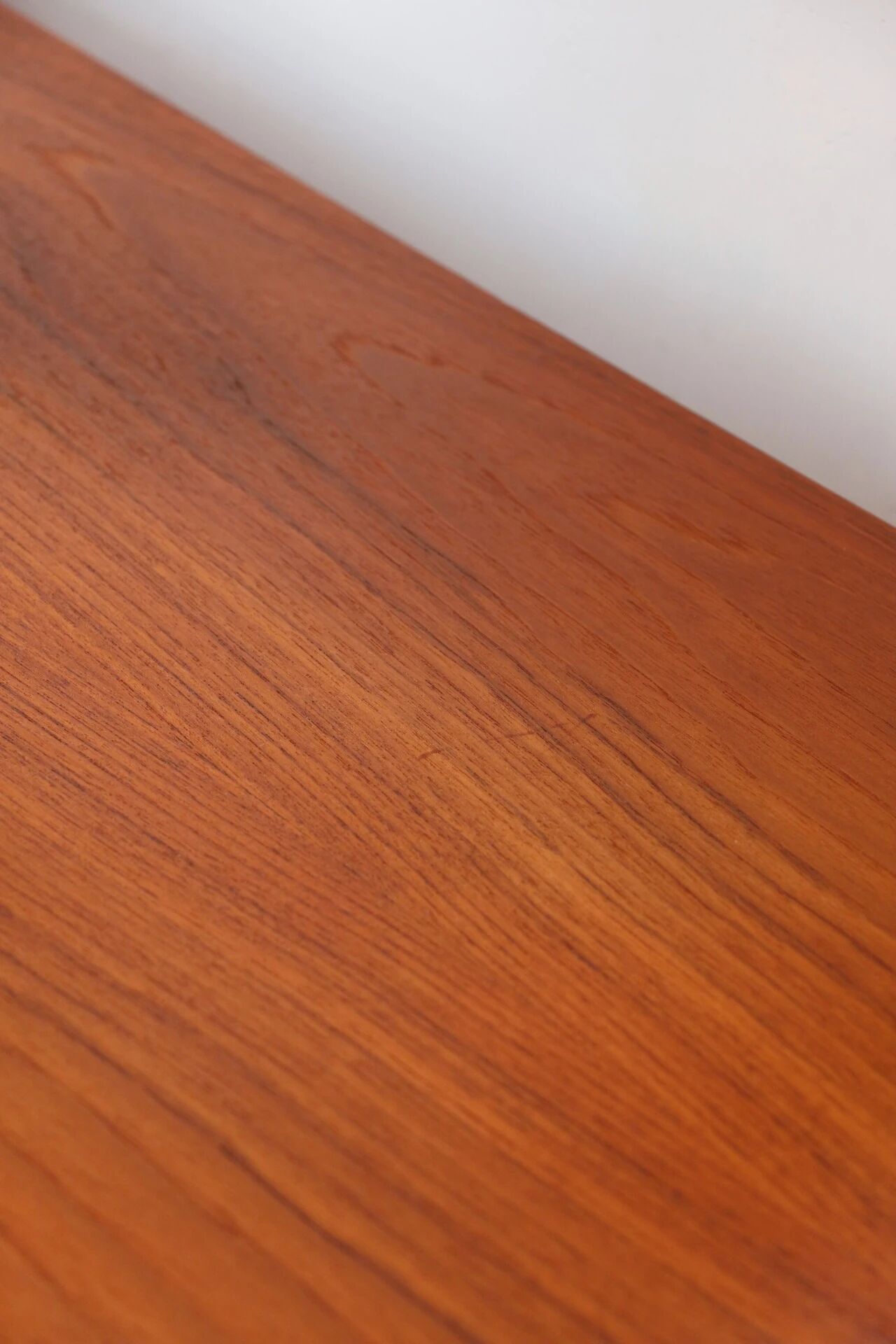 Vintage Scandinavian teak sideboard (220 cm)