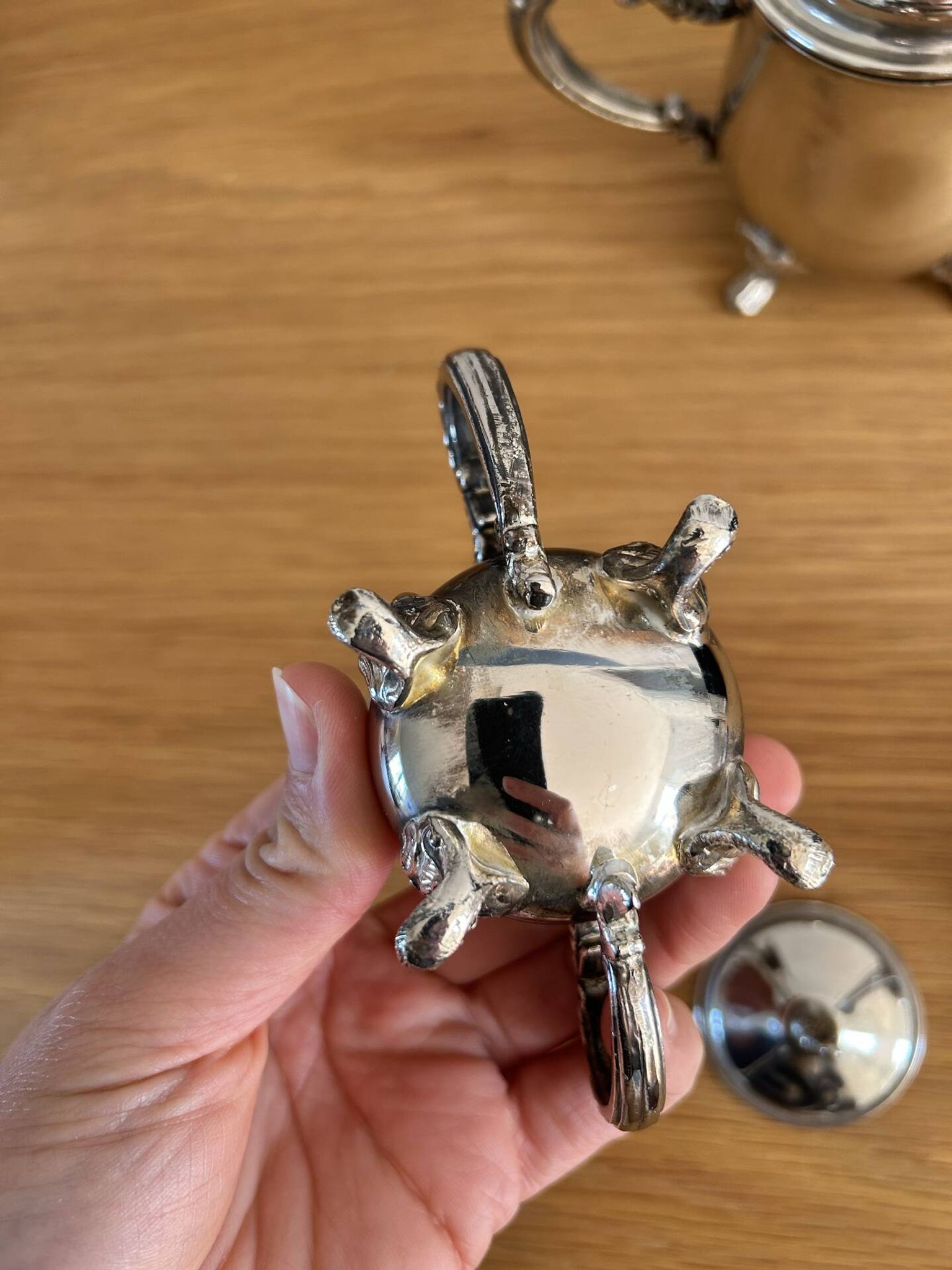 Silver-plated coffee service