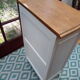 Commode chêne massif patiné
