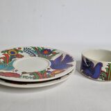 Villeroy and Boch "Acapulco" saucer and sugar bowl set
