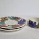 Villeroy and Boch "Acapulco" saucer and sugar bowl set