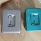 Empty storage boxes industrial style pocket
