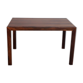 Table d'appoint en palissandre vintage scandinave 1960s