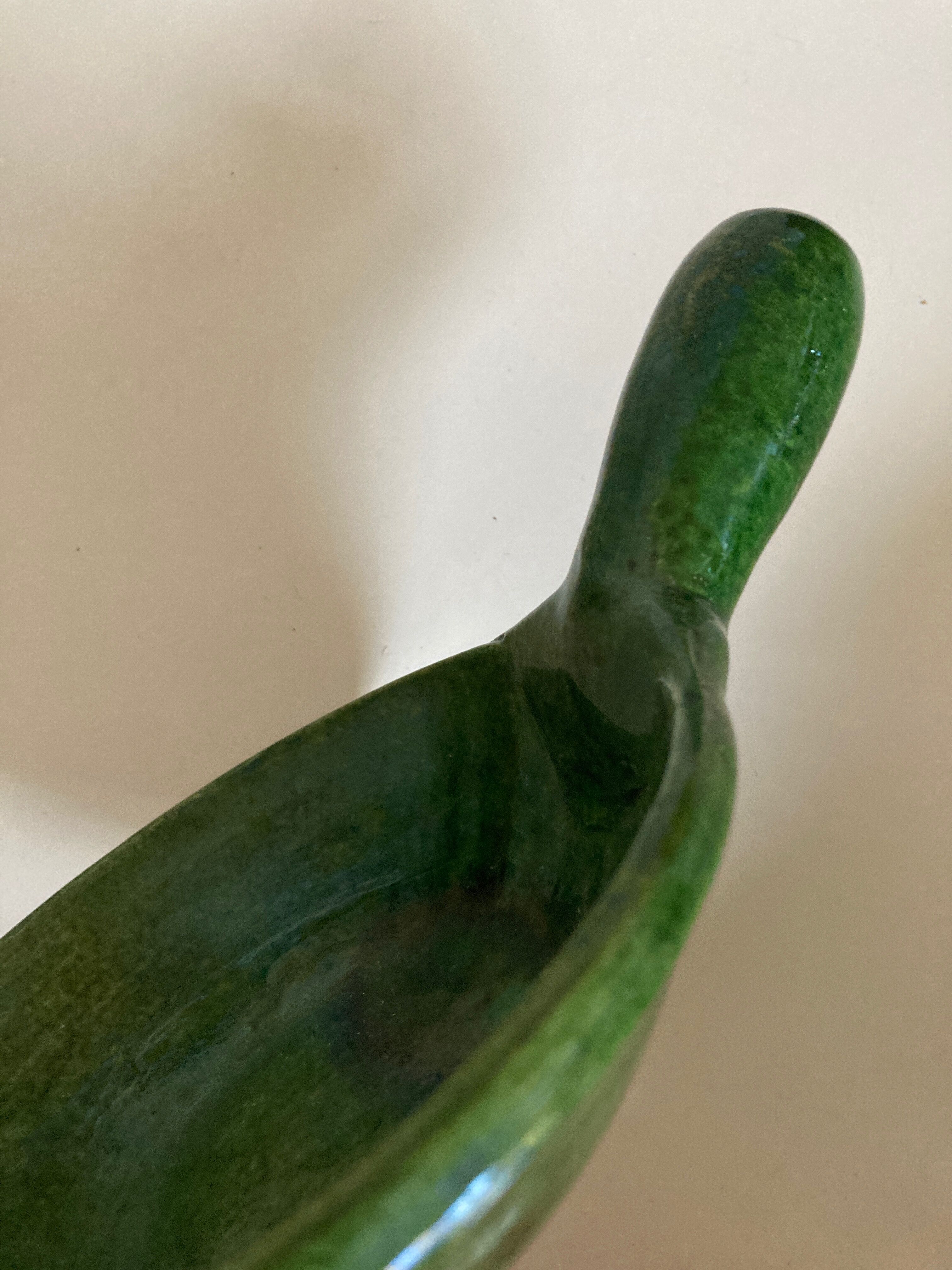 Ravier 1960 in glazed earth Foucard Jourdan Vallauris