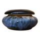 Flamed stoneware bonbonnière