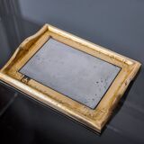 Brutalist pocket emptier by David Marshall, bronze and aluminum, Spain, 1980