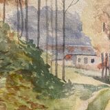Vintage watercolor
