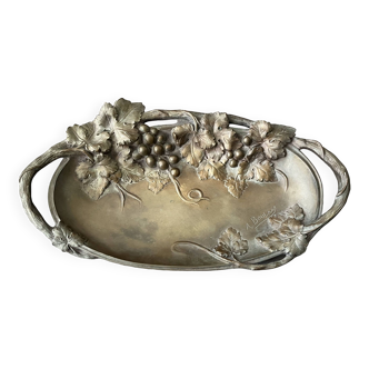 Coupe art nouveau années 1900 en bronze signée a.boulan