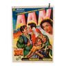 Affiche cinéma indien année 50