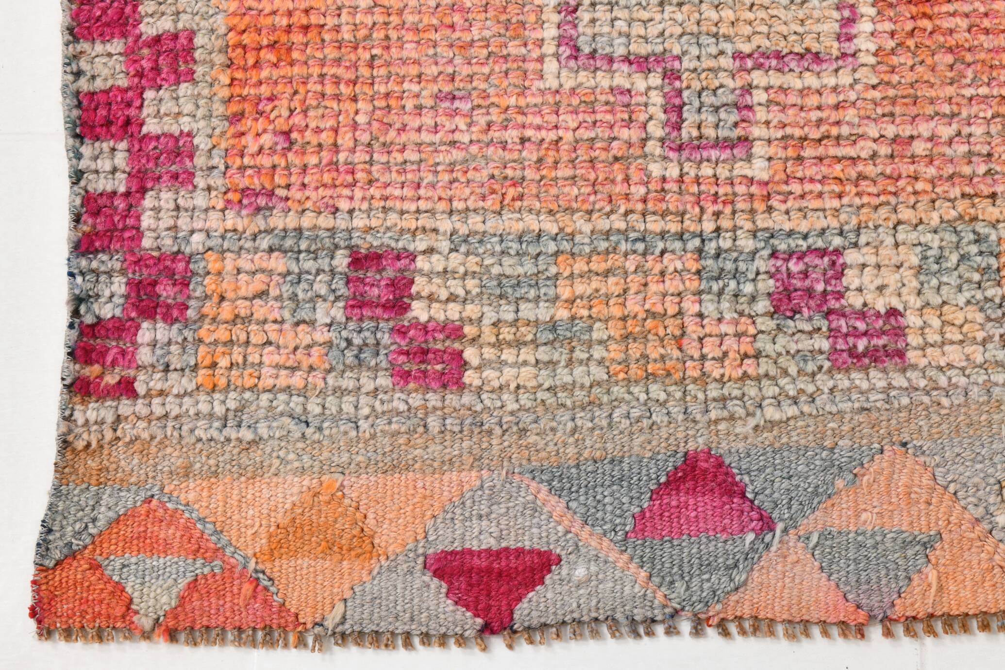 3x10 Colorful Modern Turkish Runner Rug, 86x305Cm