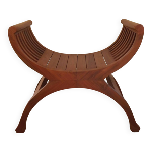 Tabouret Curule en Bois