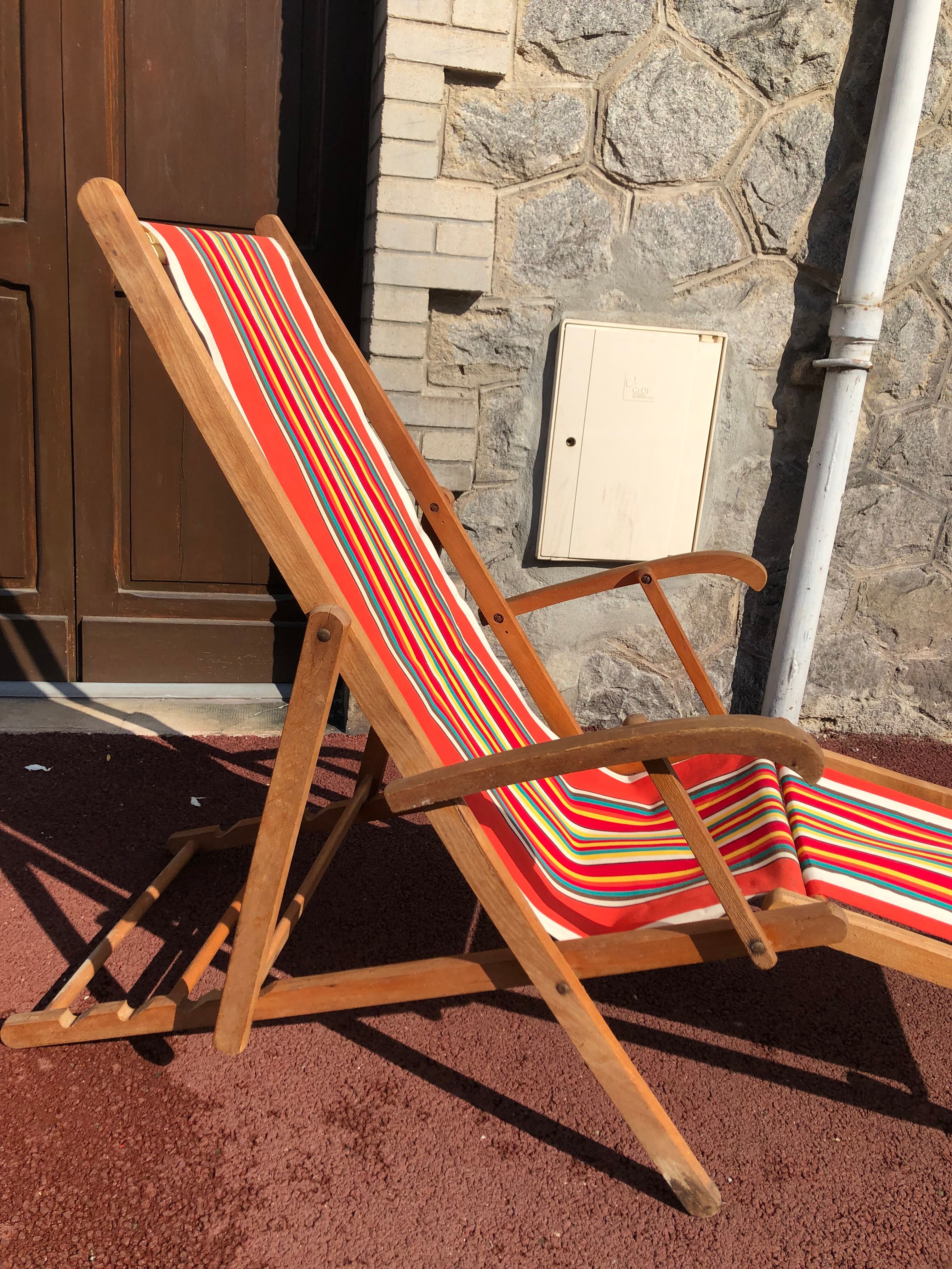 Chilean transat vintage stripes