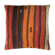 Housse de coussin turque KIlim vintage, 60x60 cm