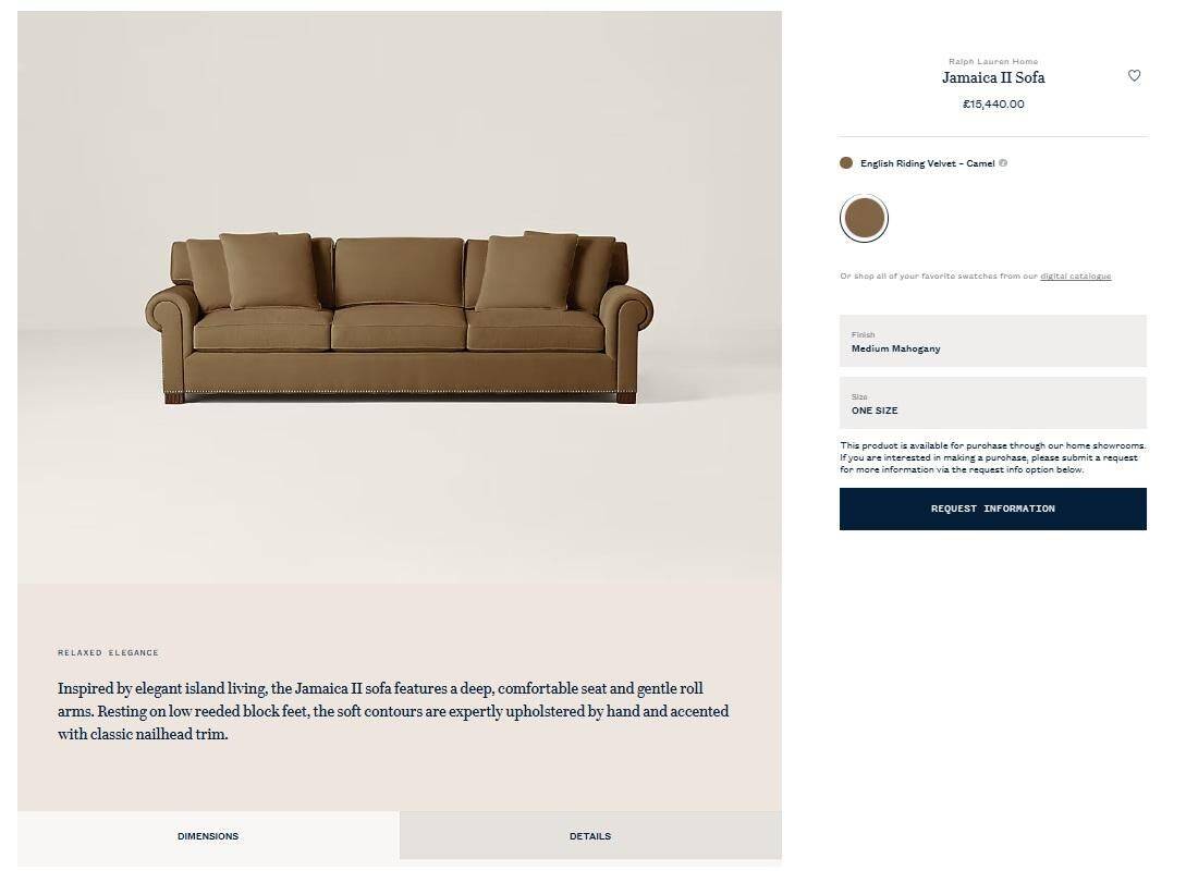 Pair of Ralph Lauren Jamaica club sofas restored in leather.