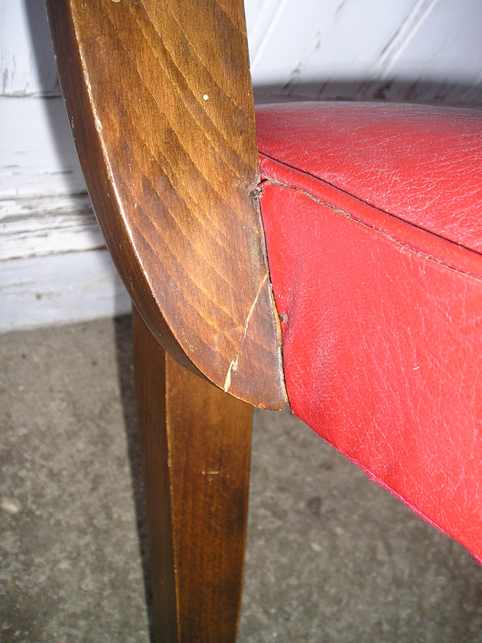 Red skai bridge chair, 1960