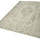 Handmade vintage oriental beige rug 169 cm x 291 cm