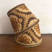 Vintage clip-on lampshades for bedside lamps