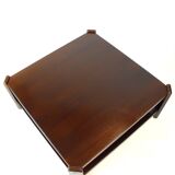 Table basse en hêtre, Hikor Pisek Tchécoslovaquie années 1980