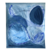 Abstrait bleu