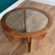 Retro Teak Round 'Astro' 'Fresco' Coffee Table By Victor Wilkins For G Plan