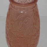 Orange art deco vase 30s